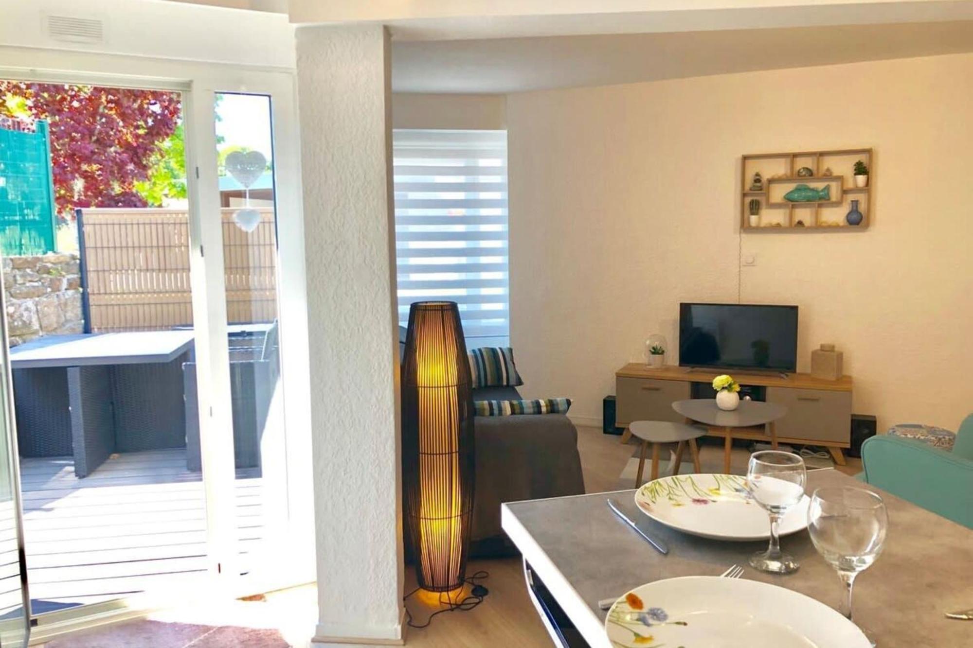 Jolie Maisonnette Cosy Bord De Mer Terrasse Гидел Екстериор снимка